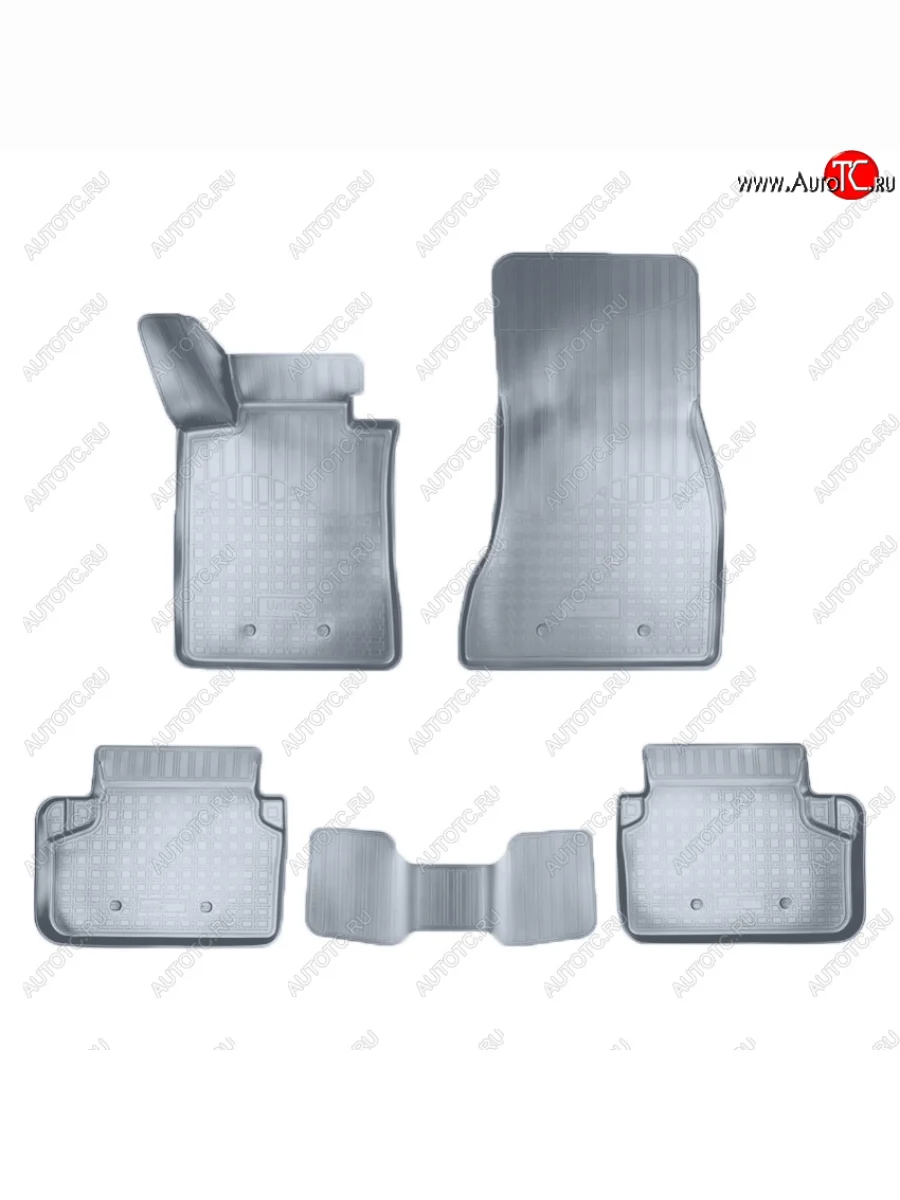 Коврики салона Norplast Unidec BMW 5 серия G30 дорестайлинг, седан (2016-2020) (Цвет: серый)  в Перми Пермском крае