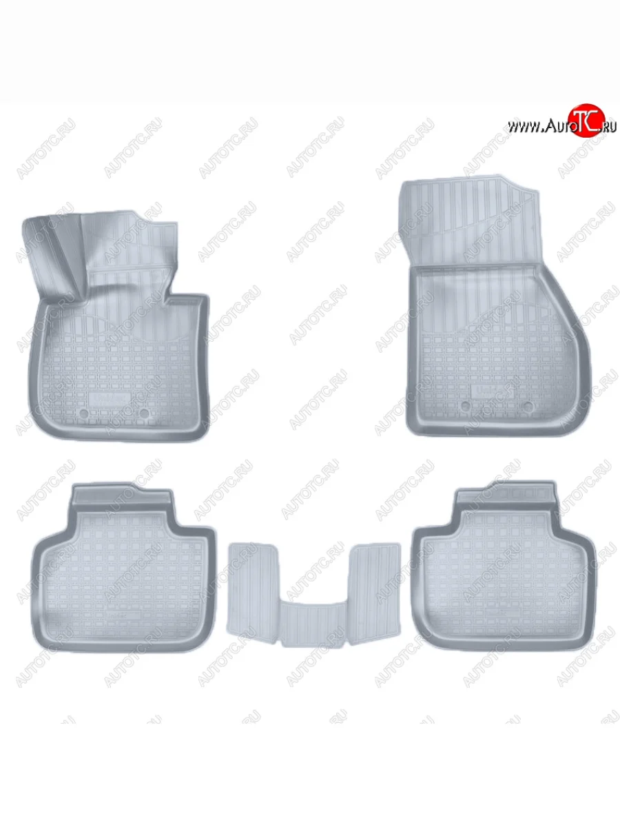 Коврики салона Norplast Unidec BMW X1 F48 дорестайлинг (2015-2019) (Цвет: серый)  в Перми Пермском крае