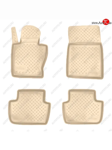 Коврики салона Norplast Unidec (Цвет: бежевый) BMW X3 E83 (2003-2009)