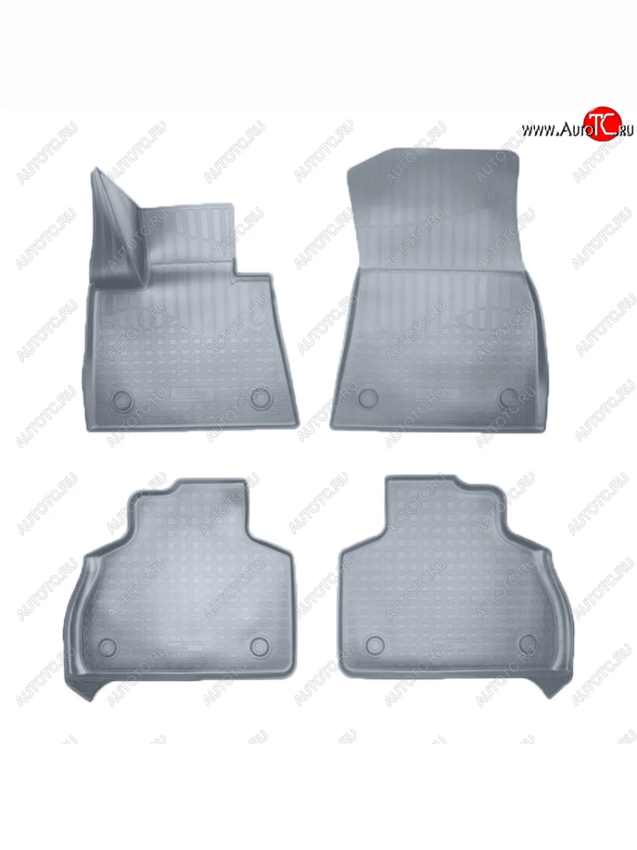 Коврики салона Norplast Unidec (1 и 2 ряд 6-ти местной версии) BMW X7 G07 (2018-2022) (Цвет: серый)  в Керчи Республика Крым