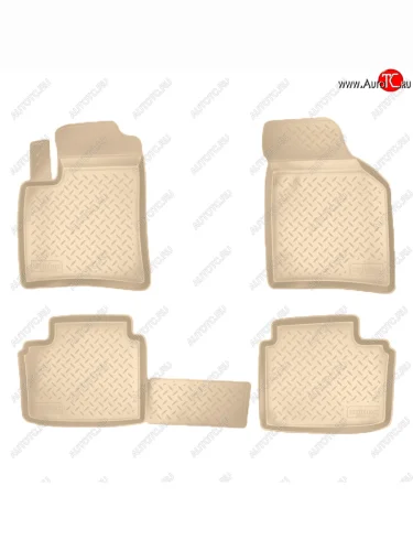 Коврики салона Norplast Unidec (Цвет: бежевый) Brilliance M2 (2006-2010)