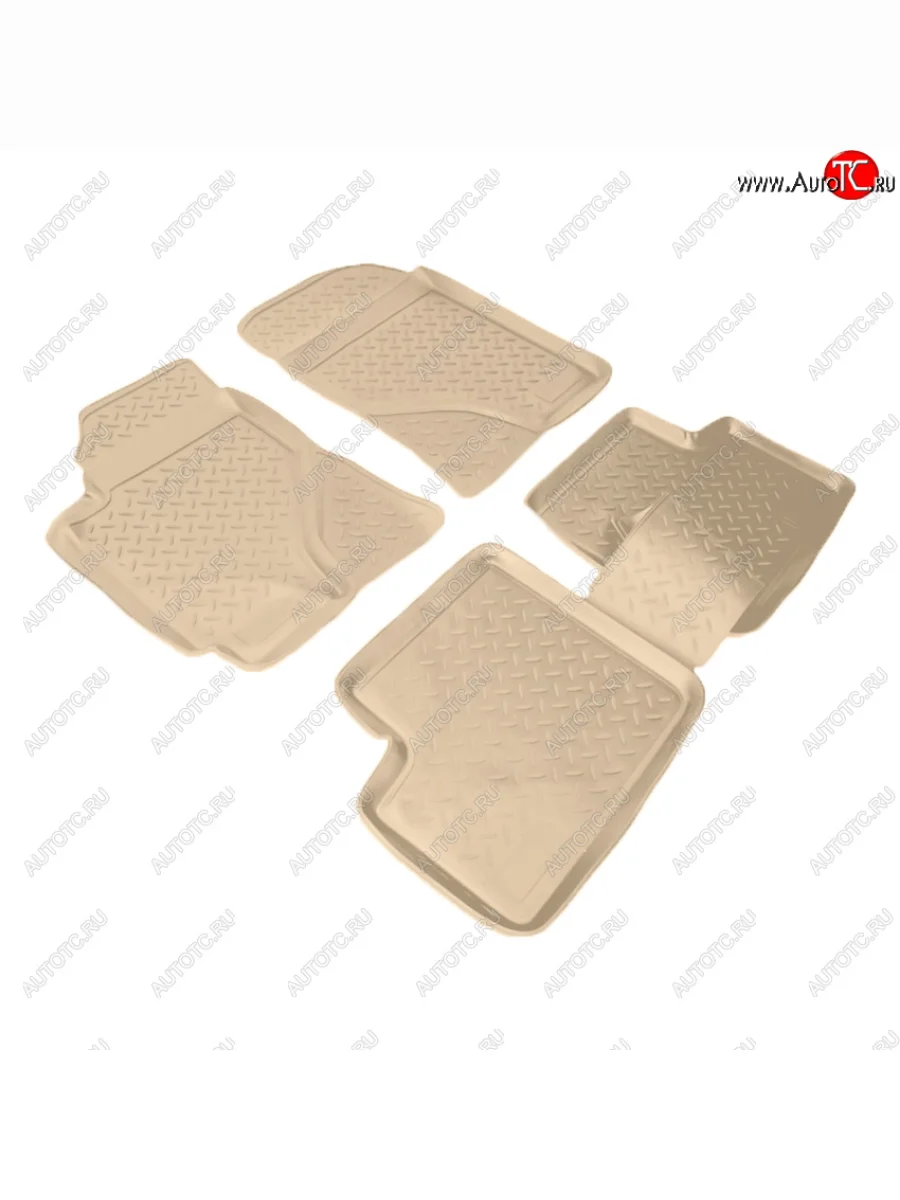 Коврики салона Norplast Unidec BYD F3 хэтчбек (2005-2014) (Цвет: бежевый)  с доставкой в г. Керчь