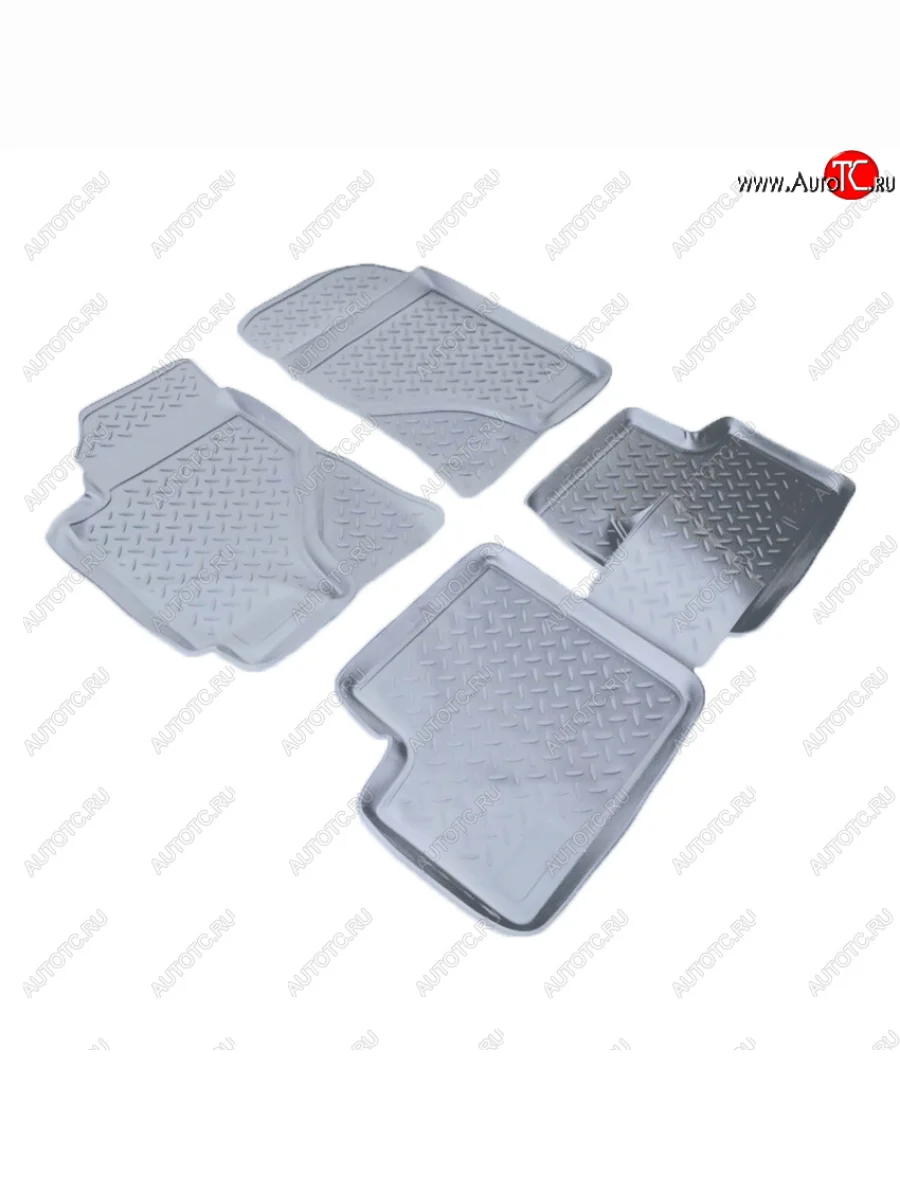 Коврики салона Norplast Unidec BYD F3 седан (2015-2018) (Цвет: серый)  с доставкой в г. Керчь