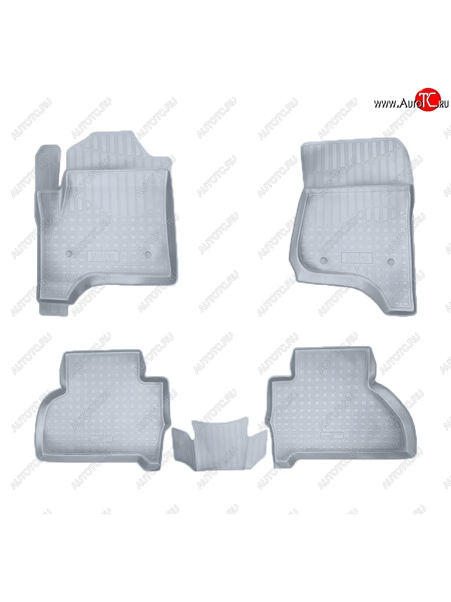 Коврики салона Norplast Unidec (5 мест) Cadillac Escalade GMTK2 джип 5 дв. короткая база (2015-2020) (Цвет: серый)  в Перми Пермском крае