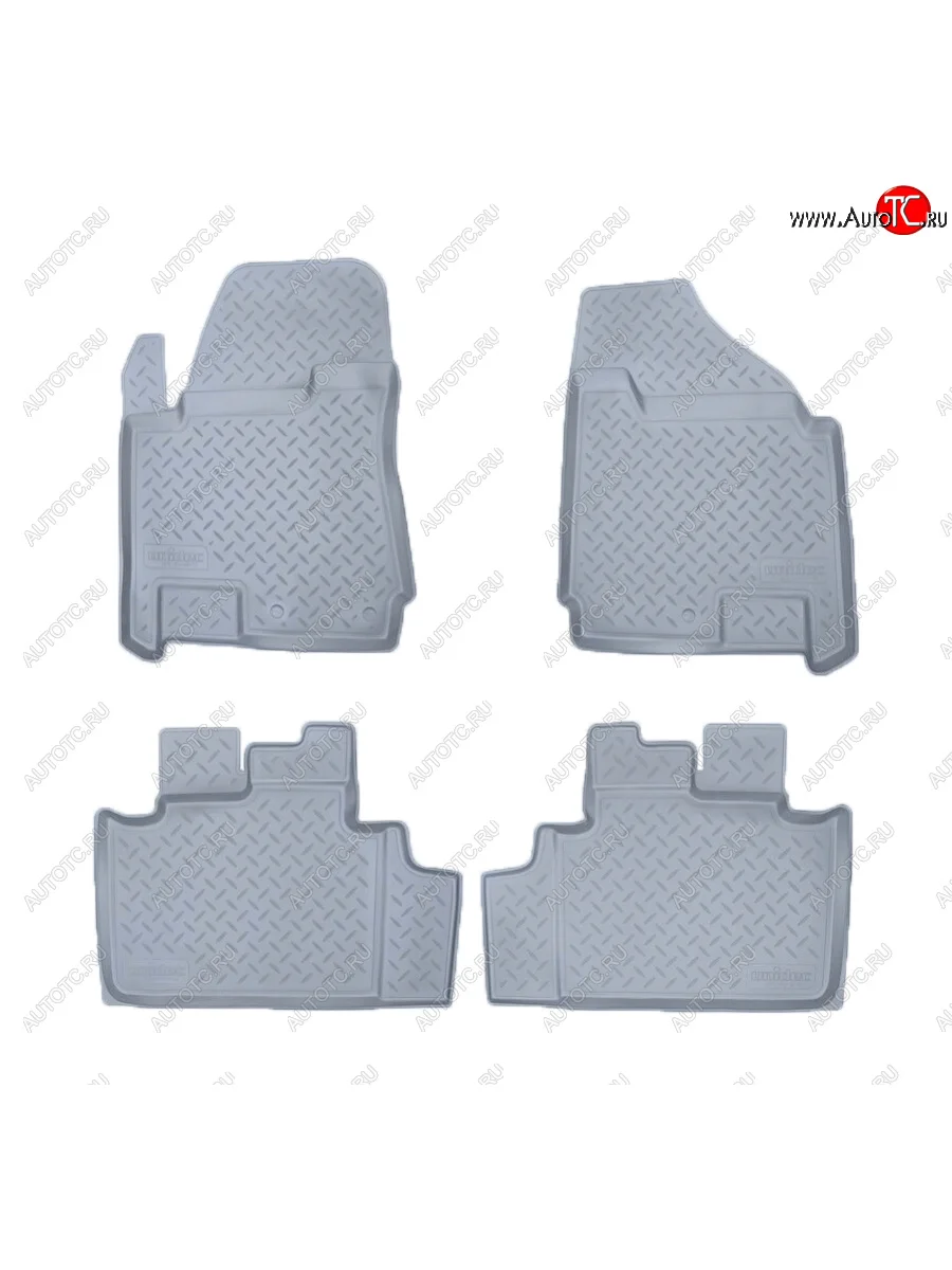 Коврики салона Norplast Unidec Cadillac SRX дорестайлинг (2010-2012) (Цвет: серый)  в Перми Пермском крае