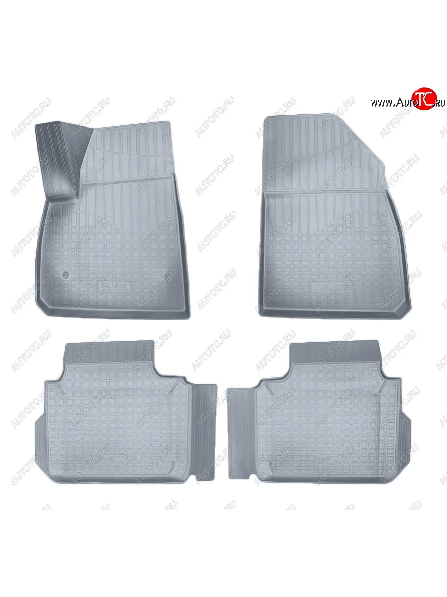 Коврики салона Norplast Unidec Cadillac XT5 дорестайлинг (2016-2020) (Цвет: серый)  в Перми Пермском крае