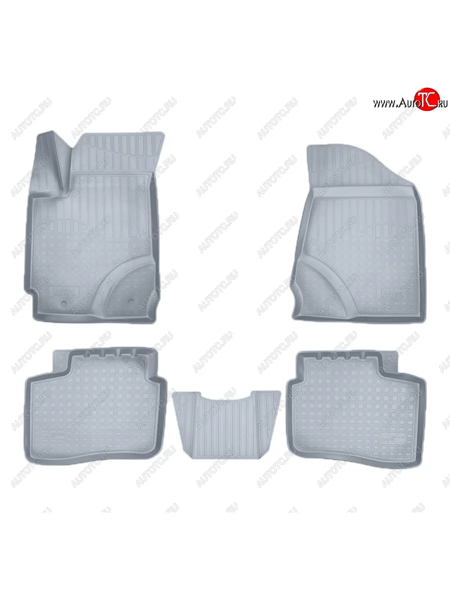 Коврики салона Norplast Unidec  Changan Eado (2011-2018) (Цвет: серый)  в Самаре Самарской области