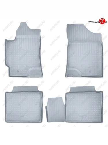 Коврики салона Norplast Unidec (Цвет: серый) Changan Reaton (2013-2017)