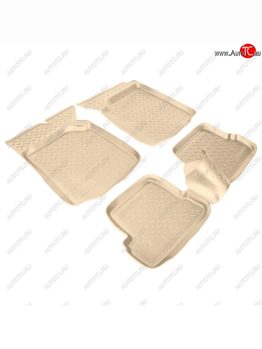 Коврики салона Norplast Unidec Chery Amulet (Corda) A15 лифтбэк (2003-2010) (Цвет: бежевый)  с доставкой в г. Пермь