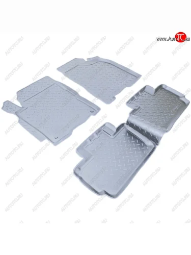 Коврики салона Norplast Unidec (Цвет: серый) Chery Bonus (A13) лифтбэк (2011-2016)