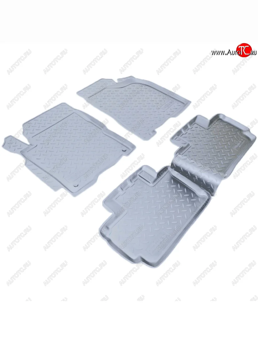 Коврики салона Norplast Unidec Chery Bonus (A13) лифтбэк (2011-2016) (Цвет: серый)  в Перми Пермском крае