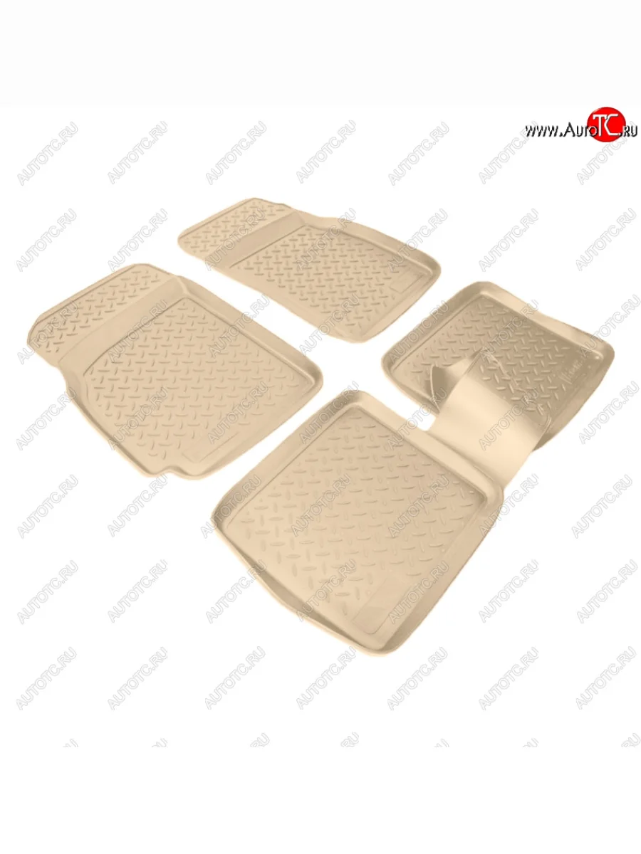 Коврики салона Norplast Unidec Chery Estina A5 (2006-2010) (Цвет: бежевый)  в Керчи Республика Крым