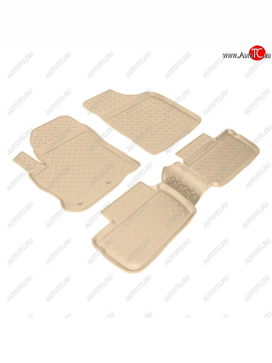 Коврики салона Norplast Unidec Chery Indis S18 (2011-2016) (Цвет: бежевый)  в Керчи Республика Крым