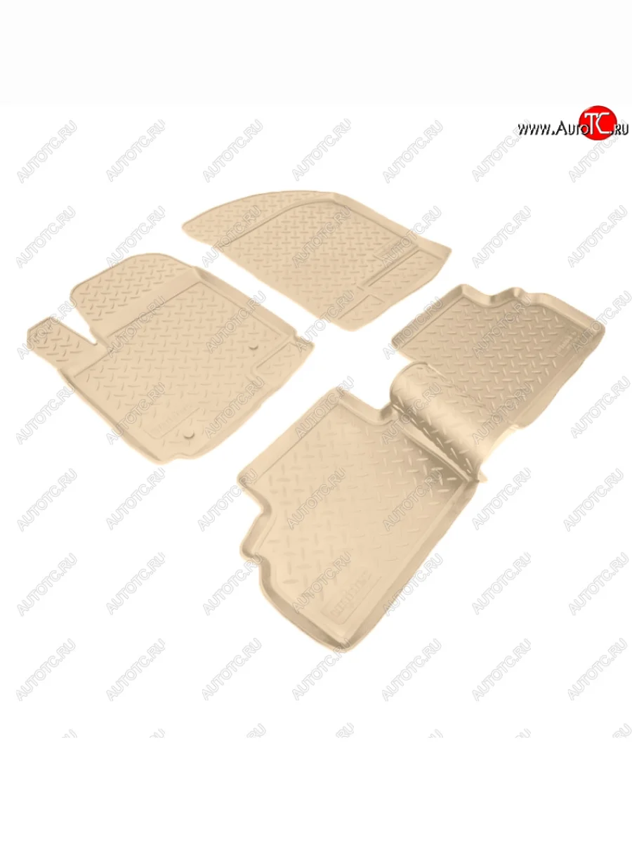 Коврики салона Norplast Unidec Chery M11 A3 седан (2010-2016) (Цвет: бежевый)  с доставкой в г. Пермь