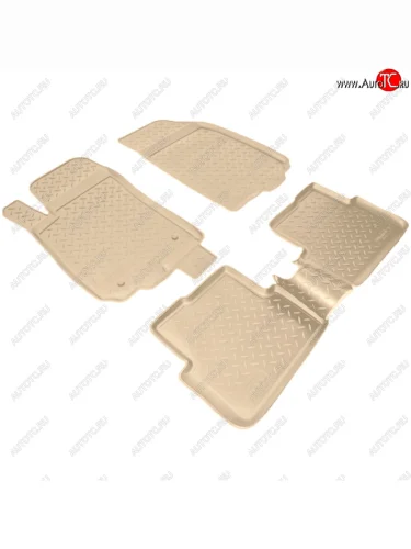 Коврики салона Norplast Unidec (Цвет: бежевый) Chevrolet Aveo T300 хэтчбек (2011-2015)