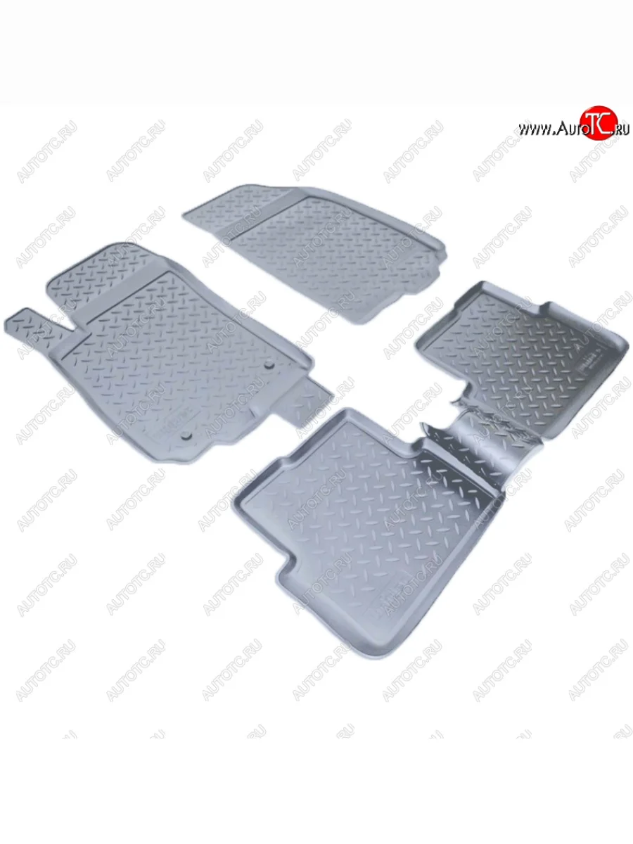 Коврики салона Norplast Unidec Chevrolet Aveo T300 хэтчбек (2011-2015) (Цвет: серый)  в Керчи Республика Крым
