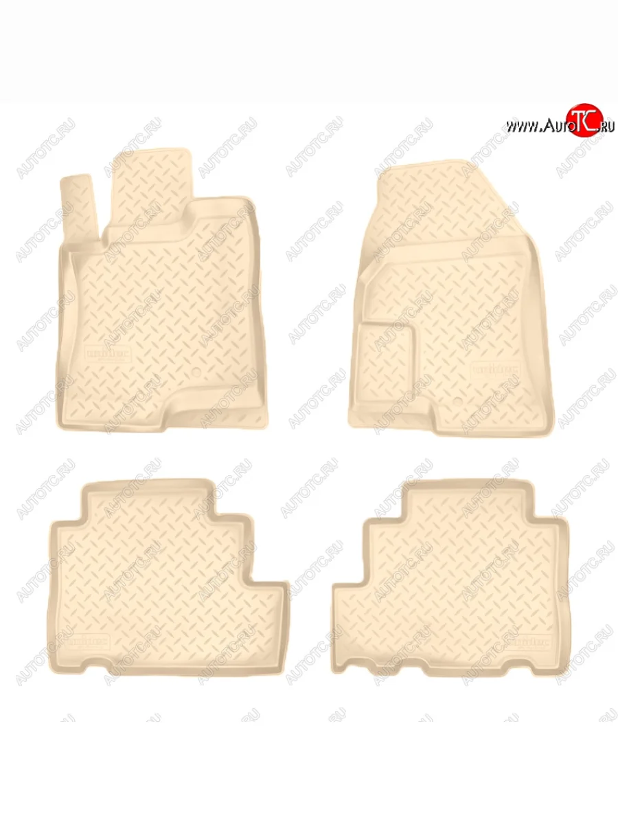 Коврики салона Norplast Unidec Opel Antara (2006-2010) (Цвет: бежевый)  в Перми Пермском крае