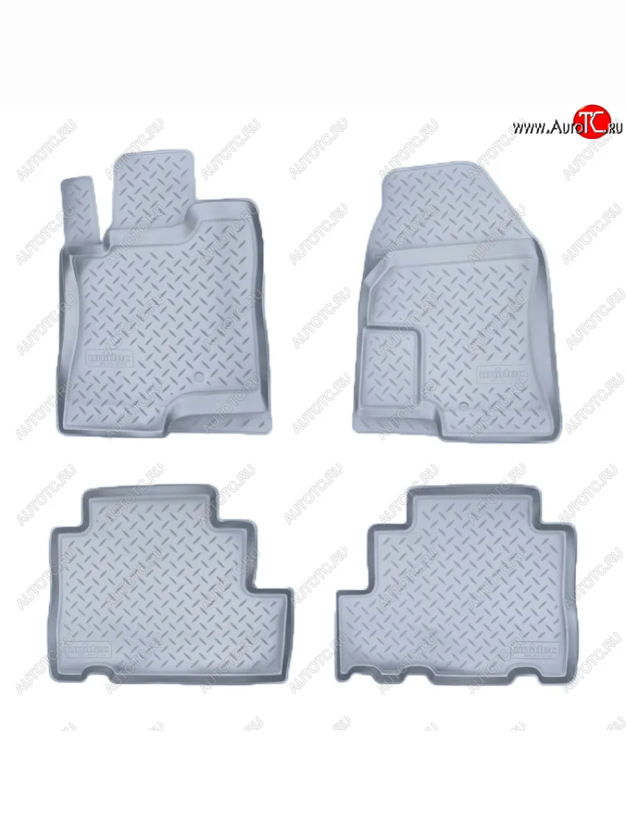 Коврики салона Norplast Unidec Chevrolet Captiva  дорестайлинг (2006-2011) (Цвет: серый)  в Перми Пермском крае