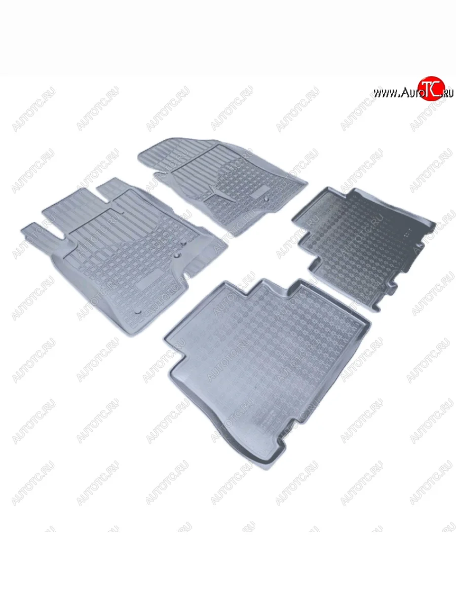 Коврики салона Norplast Unidec Chevrolet Captiva 1-ый рестайлинг (2011-2013) (Цвет: серый)  в Керчи Республика Крым