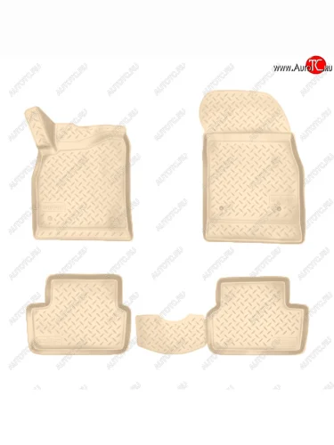 Коврики салона Norplast Unidec (Цвет: бежевый) Chevrolet Cruze J300 седан дорестайлинг (2009-2012)