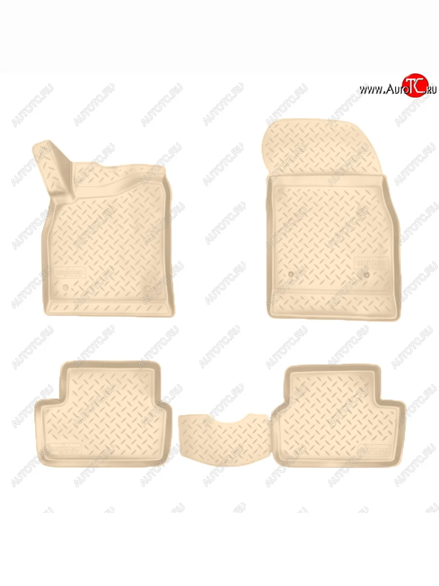 Коврики салона Norplast Unidec Chevrolet Cruze J300 седан дорестайлинг (2009-2012) (Цвет: бежевый)  в Перми Пермском крае