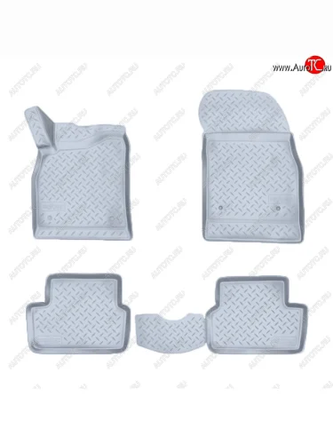 Коврики салона Norplast Unidec (Цвет: серый) Chevrolet Cruze J300 седан дорестайлинг (2009-2012)