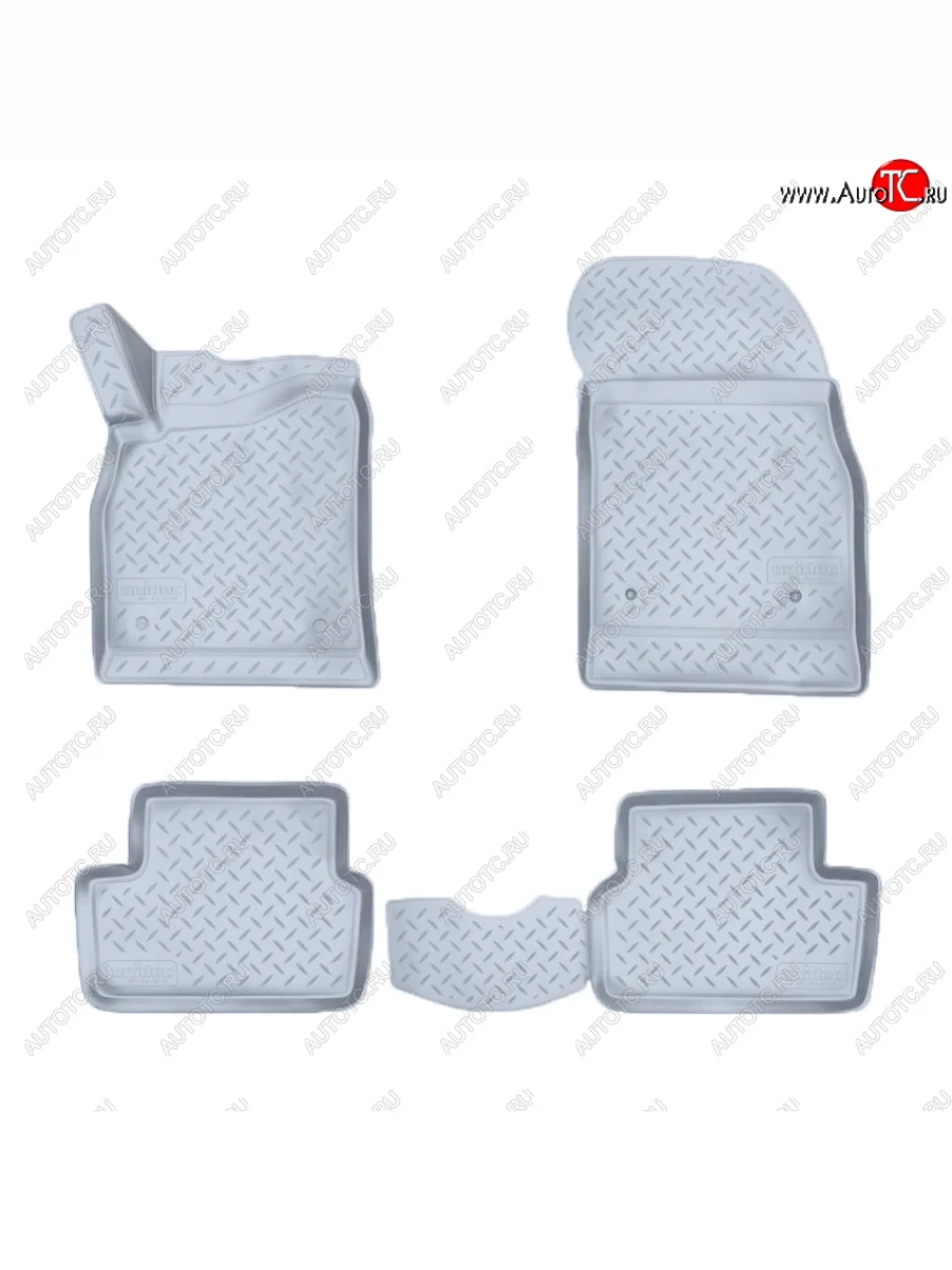 Коврики салона Norplast Unidec Chevrolet Cruze J300 седан дорестайлинг (2009-2012) (Цвет: серый)  в Самаре Самарской области