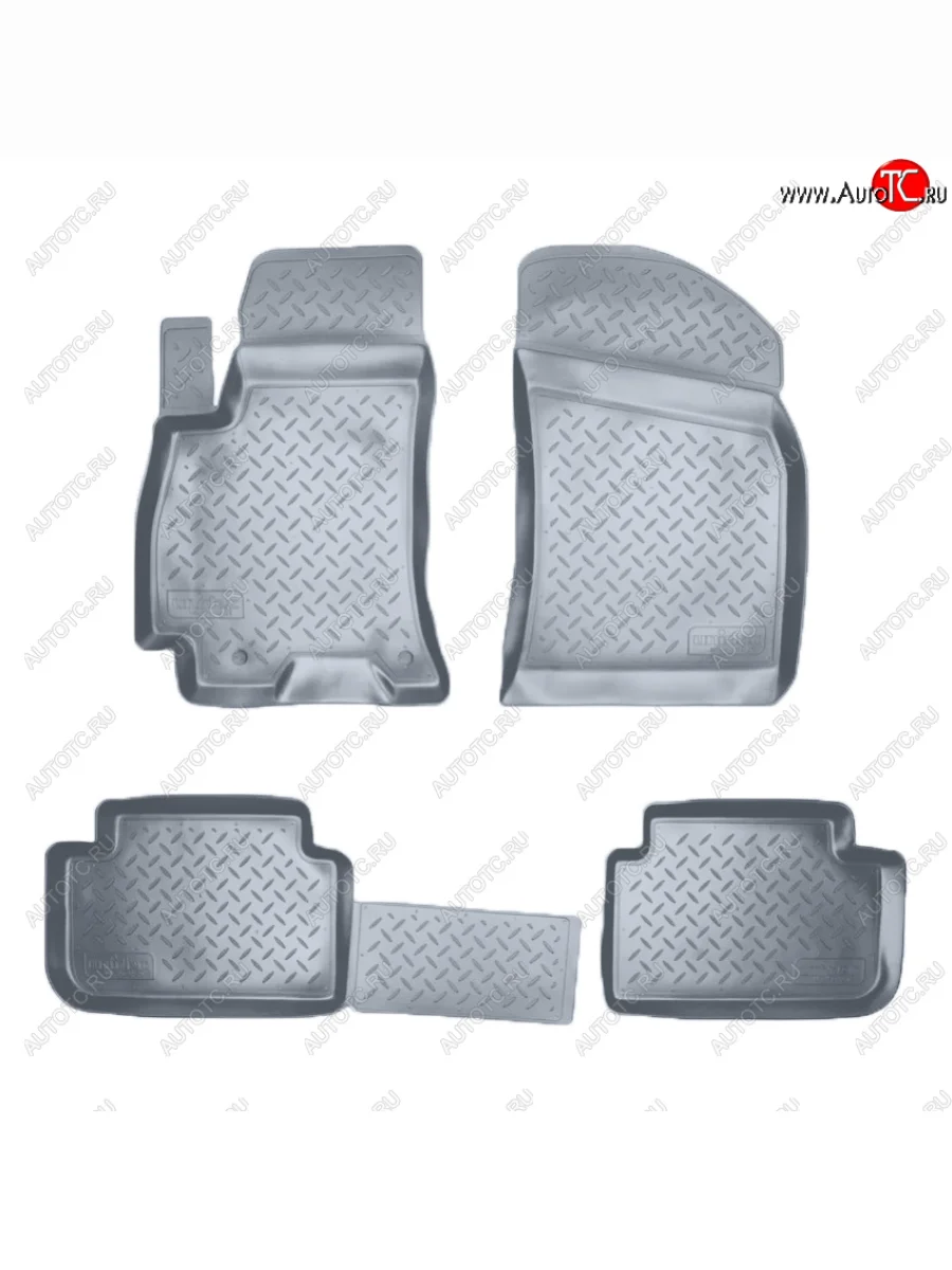 Коврики салона Norplast Unidec Chevrolet Lanos T100 седан (2002-2017) (Цвет: серый)  в Самаре Самарской области