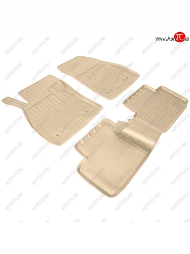 Коврики салона Norplast Unidec (Цвет: бежевый) Chevrolet Malibu 8 (2013-2015)