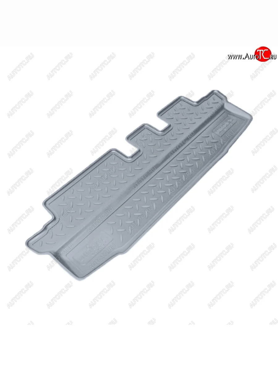 Коврик салона Norplast Unidec (3 ряд) Chevrolet Orlando (2011-2018) (Цвет: серый)  в Самаре Самарской области