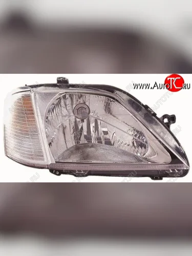 Правая передняя фара DEPO (под корректор) Renault Logan 1 дорестайлинг (2004-2010)
