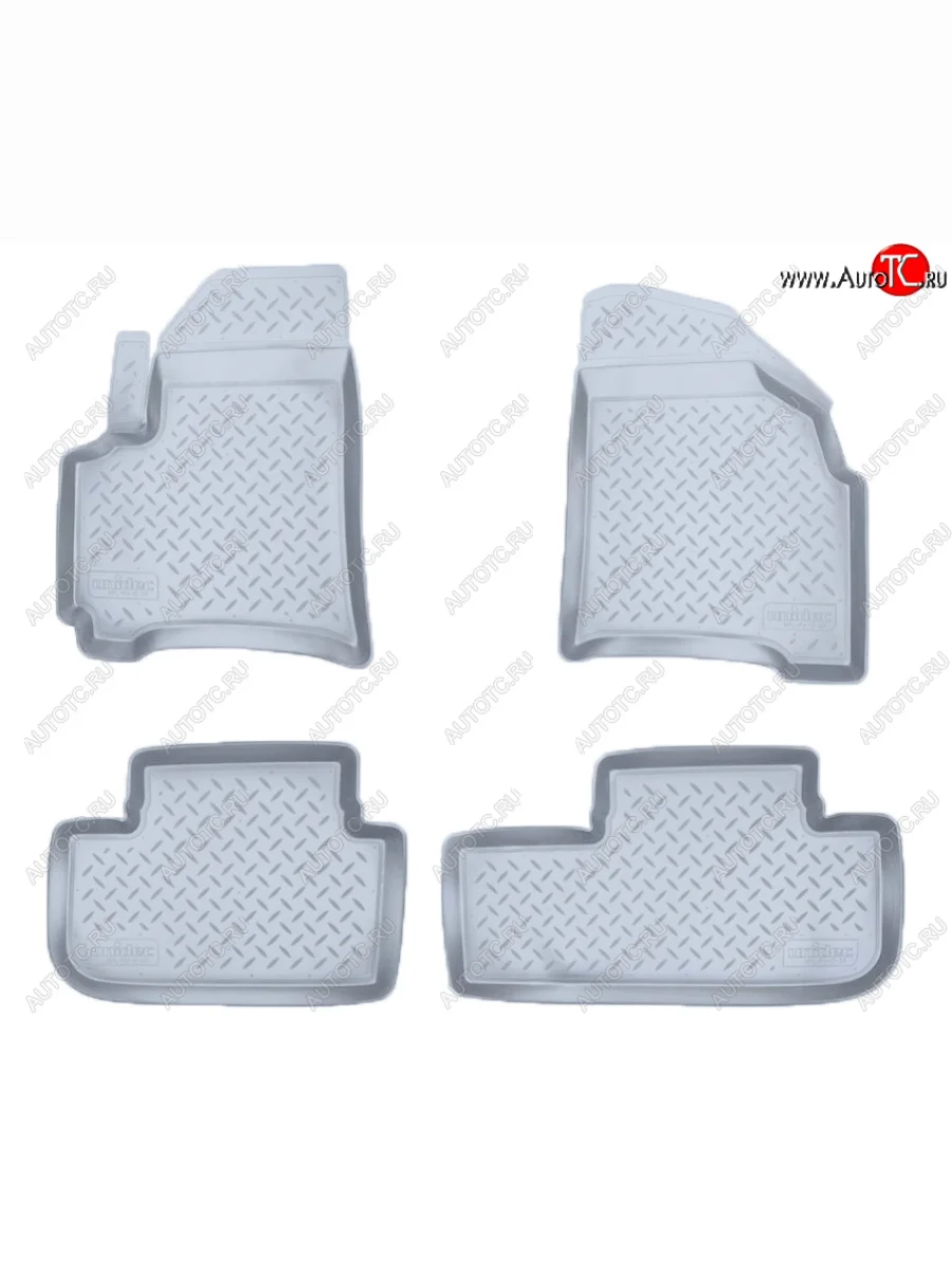 Коврики салона Norplast Unidec Chevrolet Rezzo (2000-2008) (Цвет: серый)  в Керчи Республика Крым