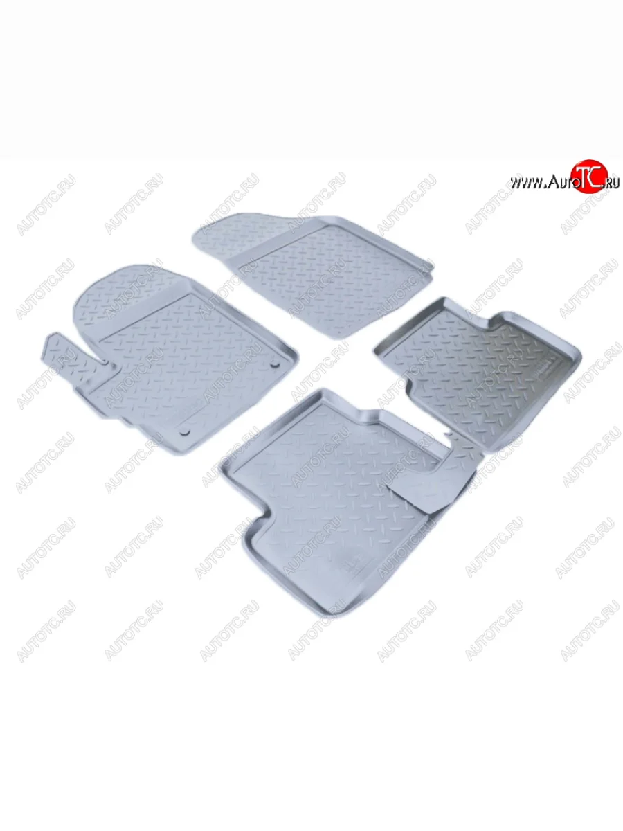 Коврики салона Norplast Unidec Chevrolet Spark M200,250 (2005-2010) (Цвет: серый)  в Керчи Республика Крым