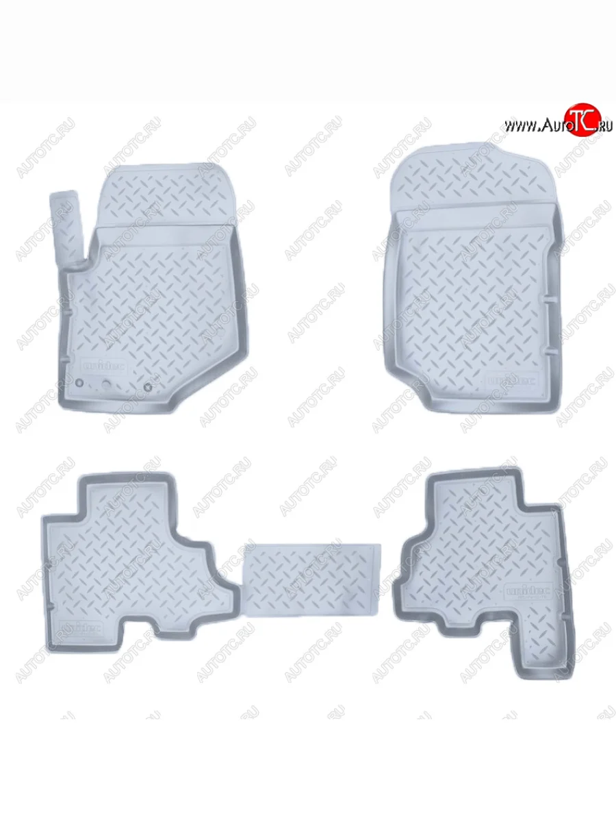 Коврики салона Norplast Unidec Chevrolet Trailblazer GMT360 рестайлинг (2006-2012) (Цвет: серый)  в Самаре Самарской области