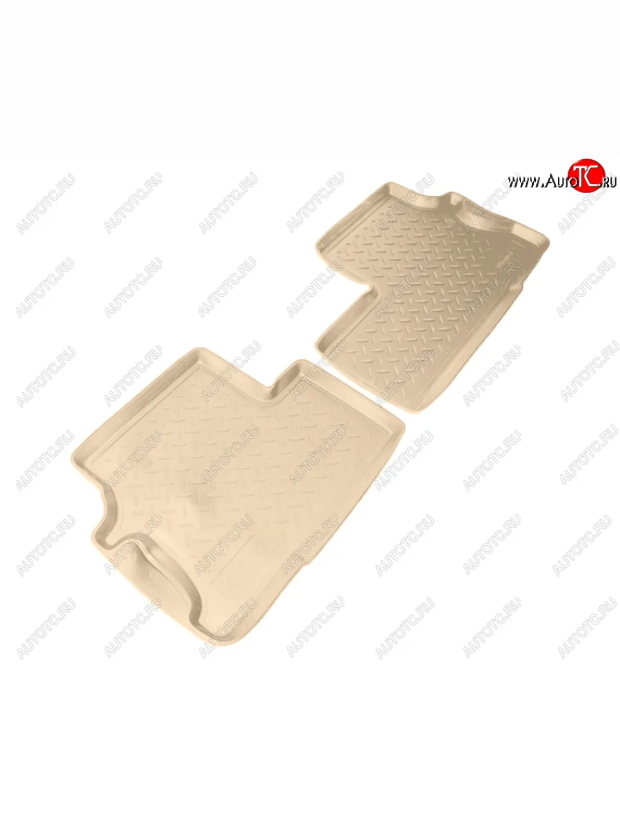 Коврики салона Norplast Unidec (задние) CITROEN Berlingo M59 рестайлинг (2002-2012) (Цвет: бежевый)  в Самаре Самарской области