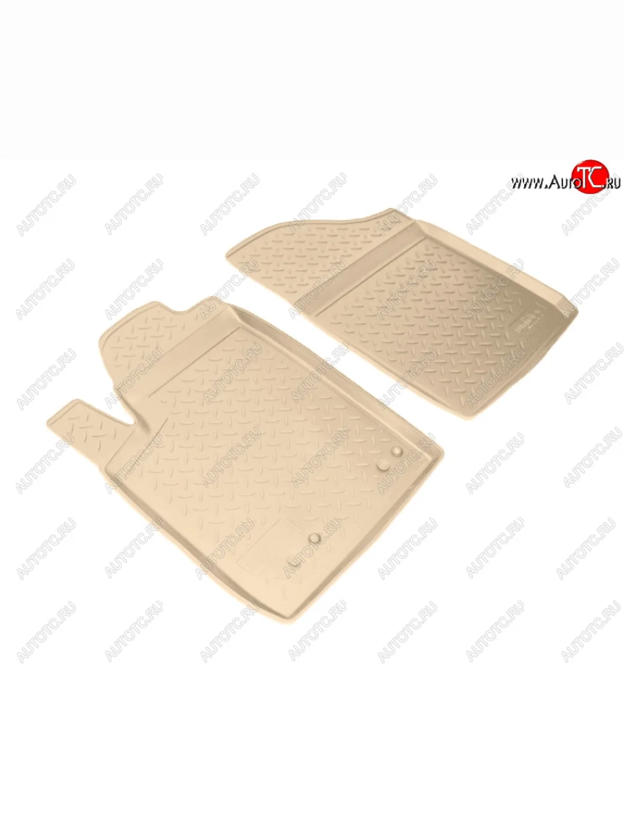 Коврики салона Norplast Unidec (передние) CITROEN Berlingo M59 рестайлинг (2002-2012) (Цвет: бежевый)  с доставкой в г. Керчь