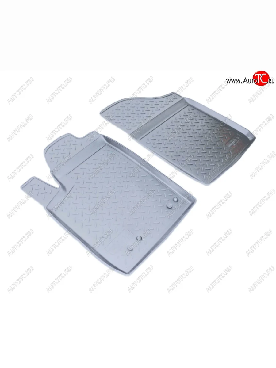 Коврики салона Norplast Unidec (передние) CITROEN Berlingo M59 рестайлинг (2002-2012) (Цвет: серый)  с доставкой в г. Керчь