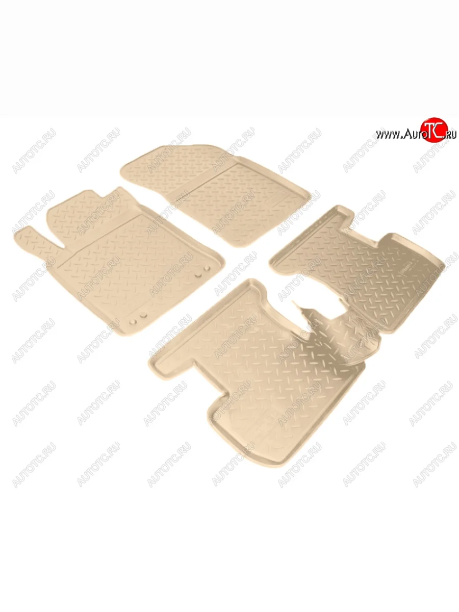 Коврики салона Norplast Unidec CITROEN C3 SX,SY рестайлинг (2016-2020) (Цвет: бежевый)  в Керчи Республика Крым