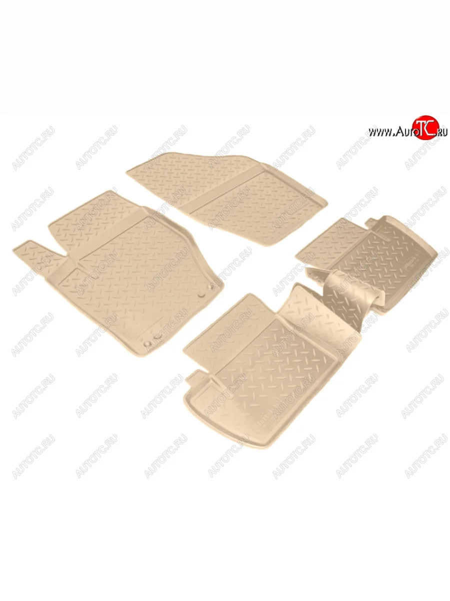 Коврики салона Norplast Unidec CITROEN C4 B7 хэтчбэк 5 дв. (2011-2018) (Цвет: бежевый)  в Перми Пермском крае