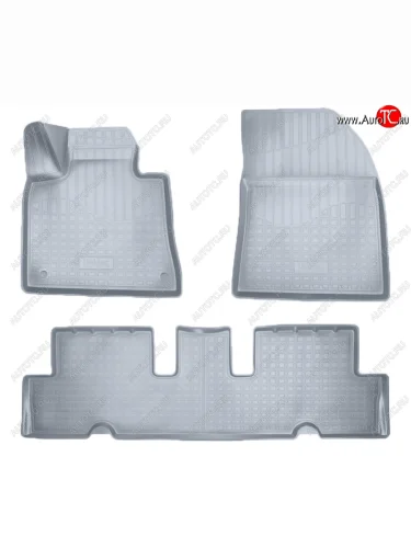Коврики салона Norplast Unidec (Цвет: серый) CITROEN C4 Grand Picasso U рестайлинг (2016-2018)