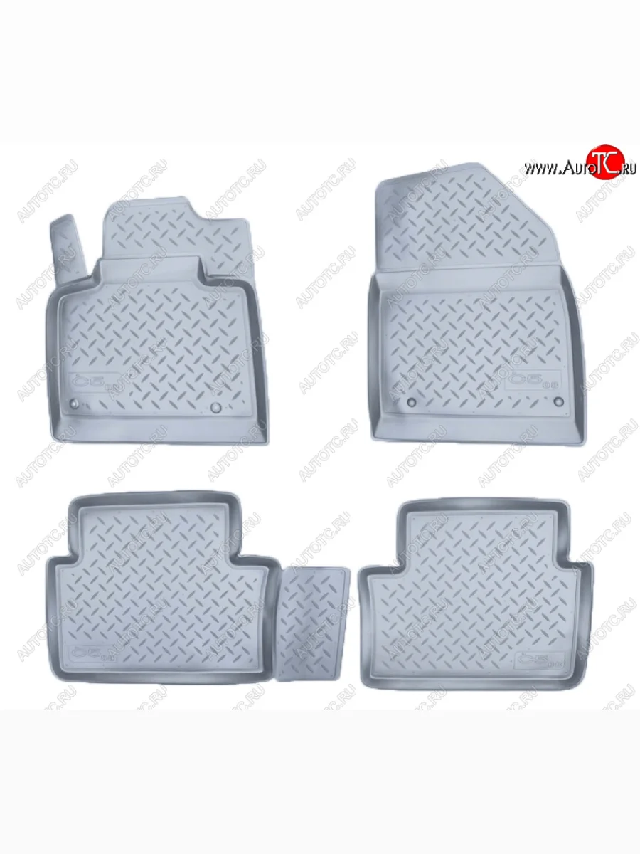 Коврики салона Norplast Unidec CITROEN C5 RD дорестайлинг, седан (2008-2017) (Цвет: серый)  с доставкой в г. Керчь