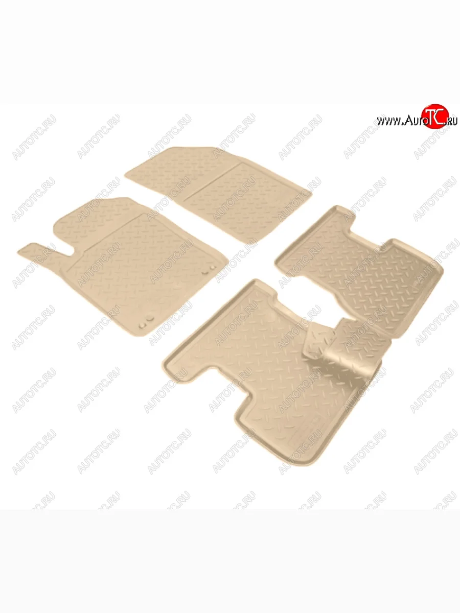 Коврики салона Norplast Unidec CITROEN DS3 PF1 дорестайлинг,хэтчбэк 3дв. (2009-2016) (Цвет: бежевый)  с доставкой в г. Пермь