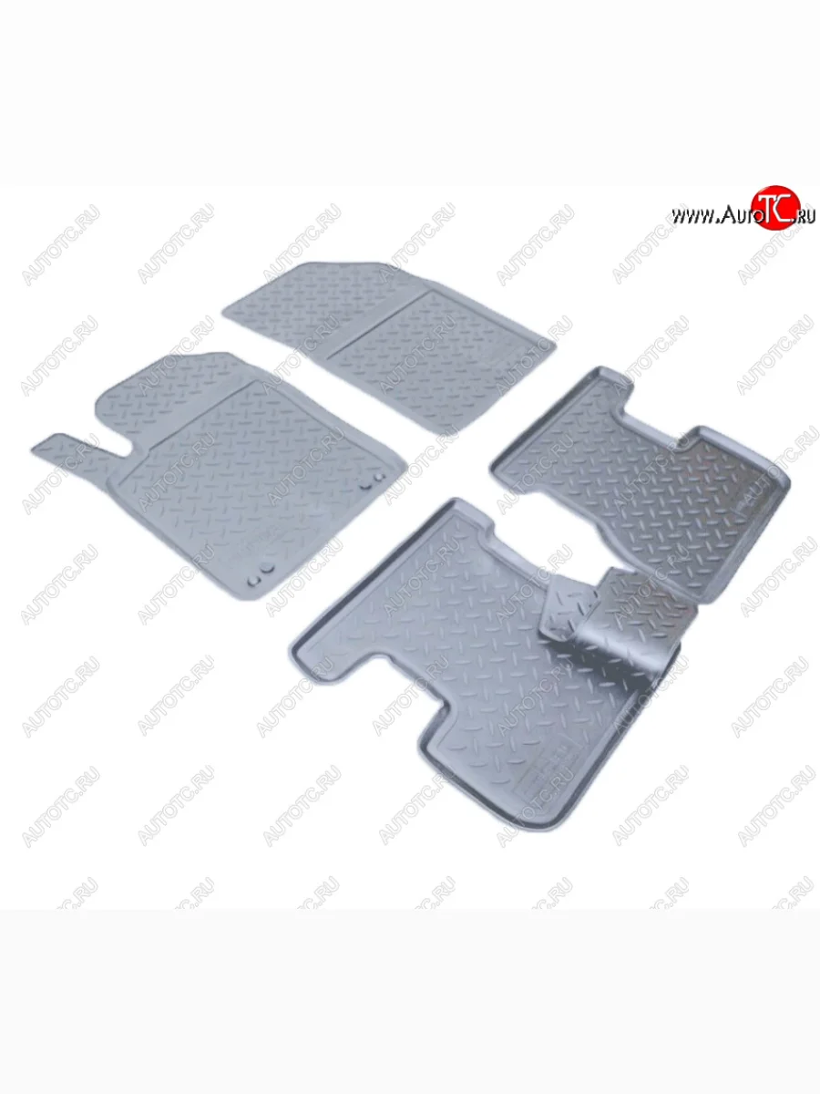 Коврики салона Norplast Unidec CITROEN DS3 PF1 дорестайлинг,хэтчбэк 3дв. (2009-2016) (Цвет: серый)  с доставкой в г. Пермь
