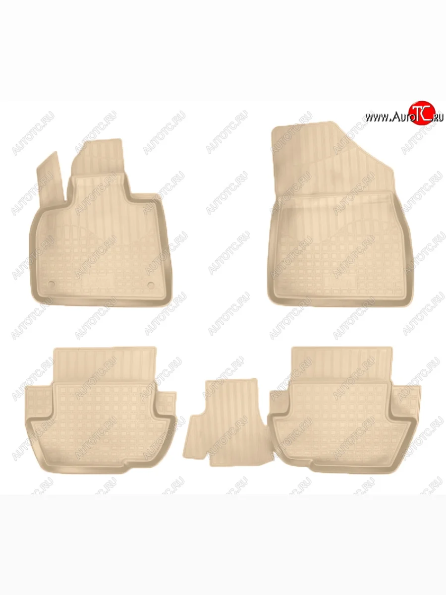 Коврики салона Norplast Unidec CITROEN DS5 PF2 хэтчбэк (2011-2015) (Цвет: бежевый)  в Самаре Самарской области