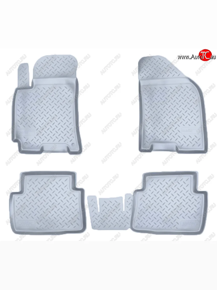 Коврики салона Norplast Unidec Daewoo Gentra KLAS седан (2012-2016) (Цвет: серый)  в Керчи Республика Крым