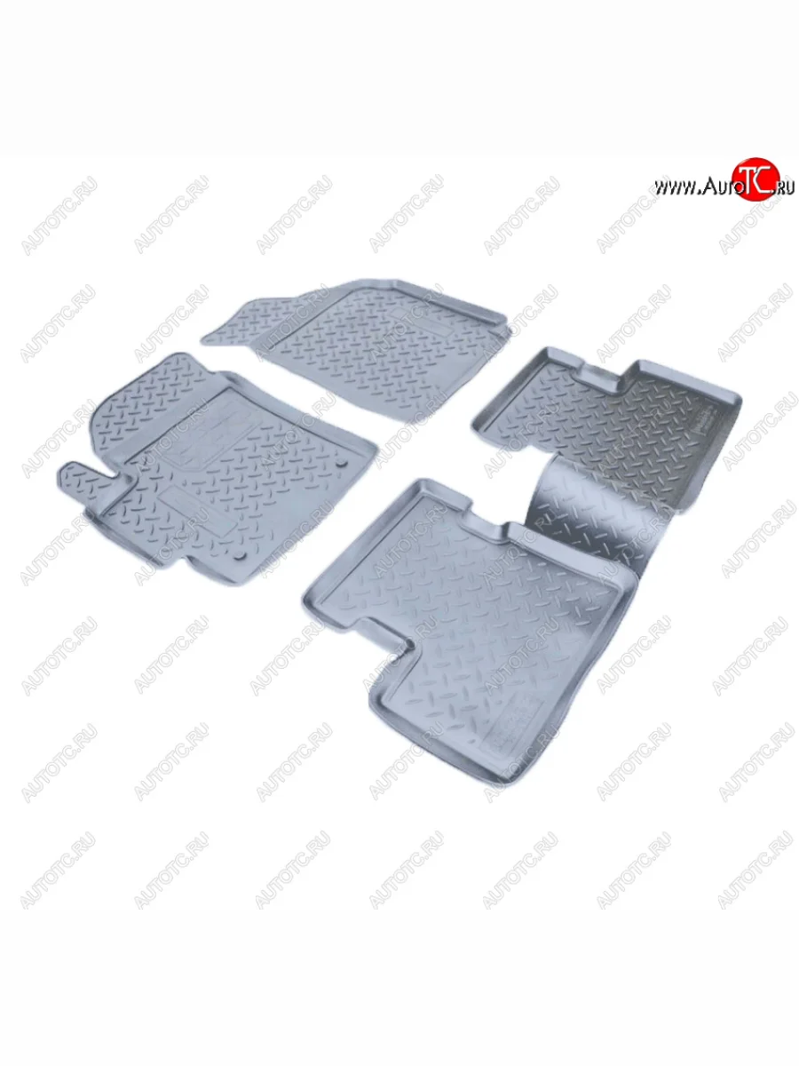 Коврики салона Norplast Unidec Daewoo Matiz M150 рестайлинг (2000-2016) (Цвет: серый)  с доставкой в г. Керчь