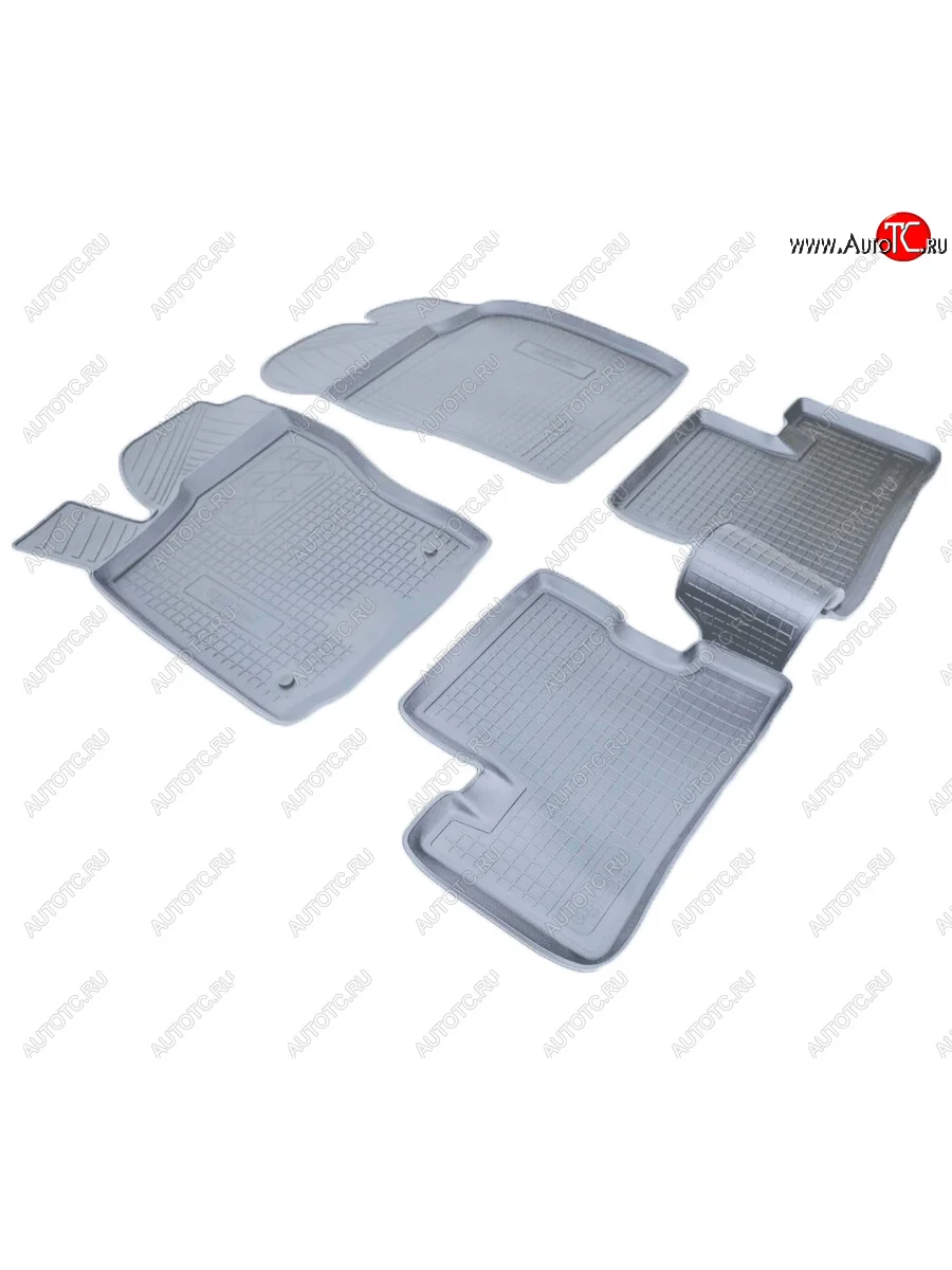 Коврики салона Norplast Unidec Daewoo Nexia рестайлинг (2008-2015) (Цвет: серый)  в Керчи Республика Крым