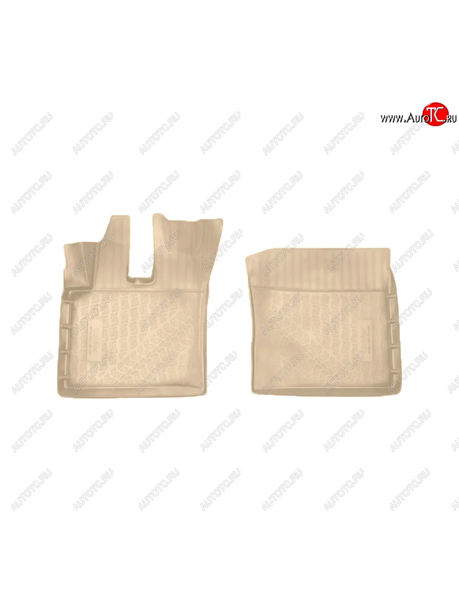Коврики салона Norplast Unidec FAW J6 СА3250 шасси (2013-2025) (Цвет: бежевый)  в Керчи Республика Крым