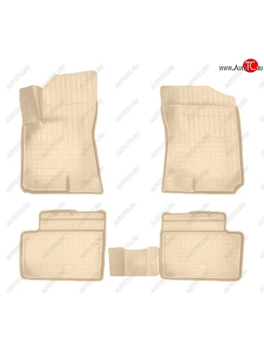 Коврики салона Norplast Unidec (Цвет: бежевый) FAW Oley седан (2012-2018)