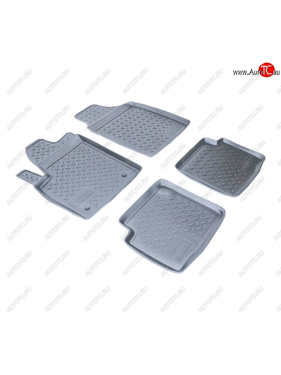 Коврики салона Norplast Unidec Fiat 500 312,FF дорестайлинг хэтчбэк 3 дв. (2007-2015) (Цвет: серый)  в Самаре Самарской области